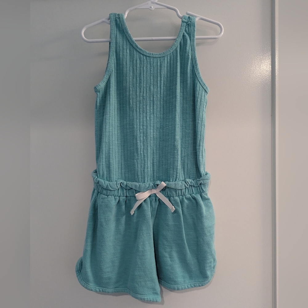 Cat & Jack Teal Sleeveless Romper